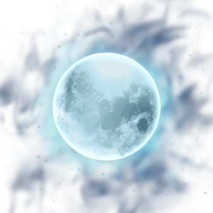 星空星河星球 月亮 幻想 光晕亮光 闪光的 盖 月光 天空