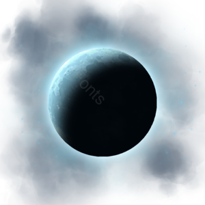 星空星河星球 月亮 手绘竽 动画片 和风装饰 神秘 盖 月光