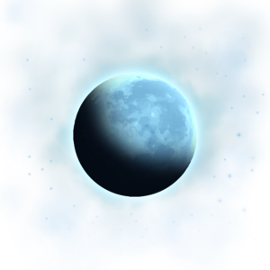 云朵 月亮 蓝色 夜空 一排云 月光 夜晚 神秘