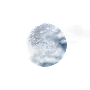 夜空 光晕亮光 圆月当空 夜晚 月亮 宇宙 动画片 月光