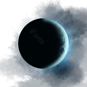 发光的 幻想 月亮 夜晚 宇宙 星空星河星球 神秘 星星