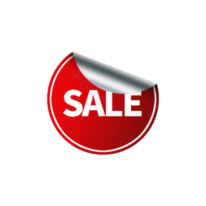 sale 光泽感 渐变 标志 标签 标贴 卷角 圆形