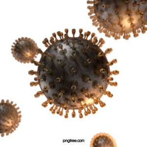 金属质感 玻璃质感 金色 冠状病毒 3d 立体 corona virus