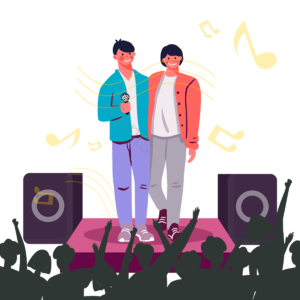 声音 kpop音乐 动画片 手绘 才能和技巧 舞蹈 唱 粉