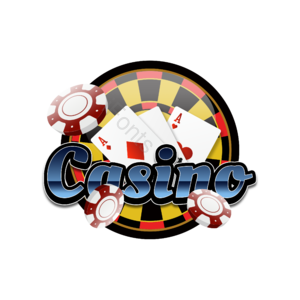 手绘 卡通 彩色 扑克牌 筹码 棋牌 游戏 赌博