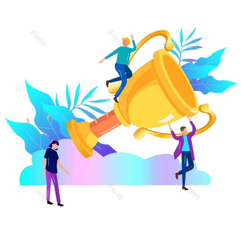 动画片图片,合作元素,商务PNG,工作免抠素材