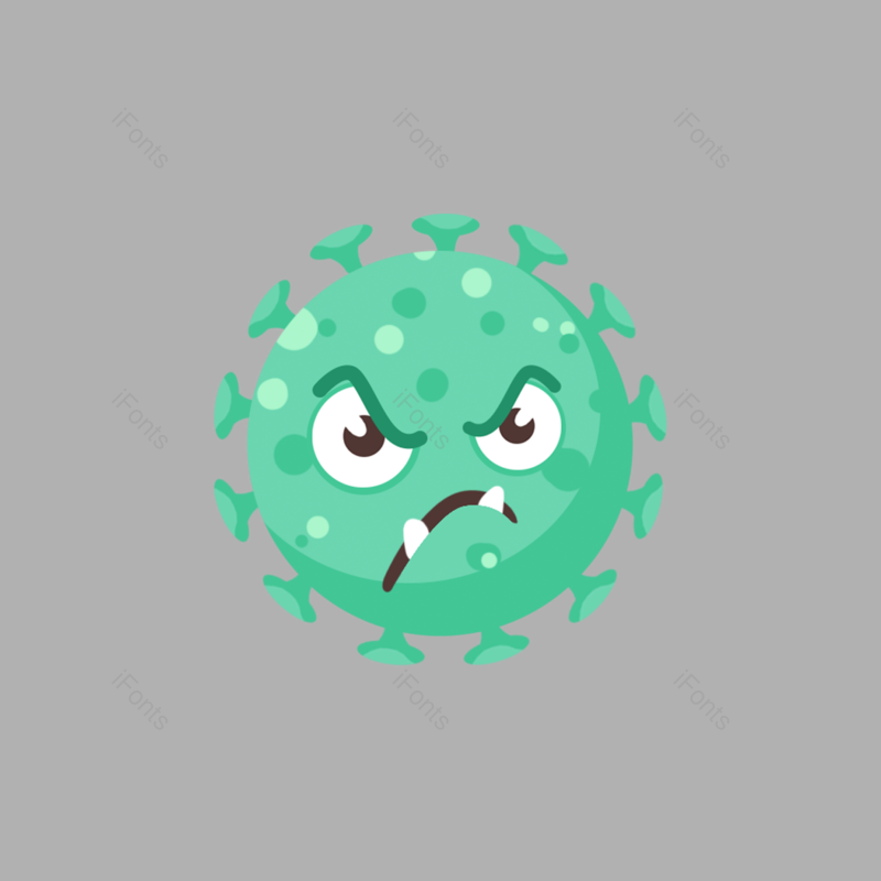 细菌图片,病毒元素,生物PNG,细胞免抠素材