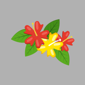 丝带 捧花 插花 文艺 植物 水彩 礼物 祝福