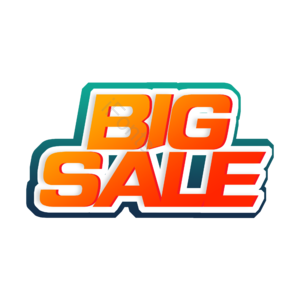 sale 降价 打折 立体感 质感 橙色 光效 折扣