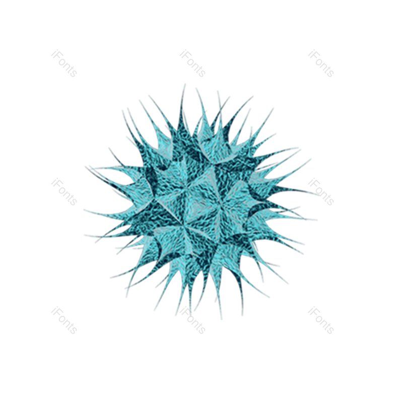 细菌图片,病毒元素,生物PNG,细胞免抠素材