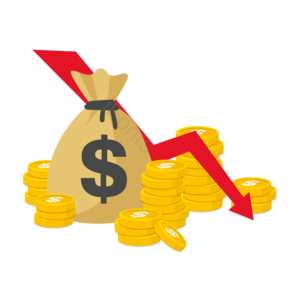 美元 金币 货币 贬值 股市 经济下行 下跌 dollar