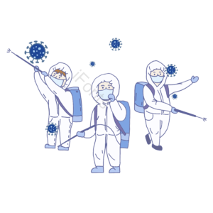 病毒 covid-19 2019-ncov corona virus 粉色 蓝色 口罩