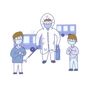 口罩 covid-19 2019-ncov corona virus 粉色 蓝色 卡通