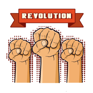 拳头 工人革命 革命 复古 力量 revolution 拳头革命 波点