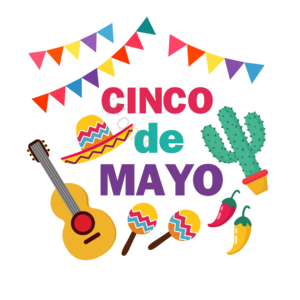 五月五 cinco de mayo 节日 庆祝 仙人掌 吉他
