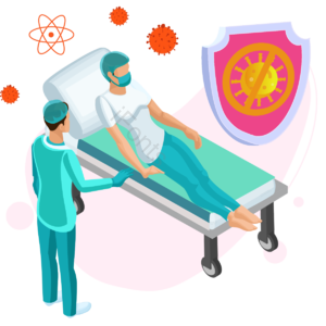 covid-19 2019-ncov corona virus 病毒 卡通 手绘 口罩