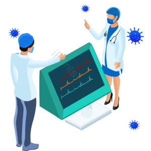 covid-19 2019-ncov corona virus 病毒 卡通 手绘 口罩