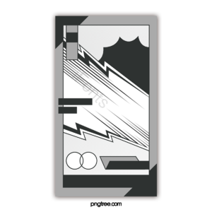 手绘 闪电 漫画 主题 边框 艺术 instagram comic