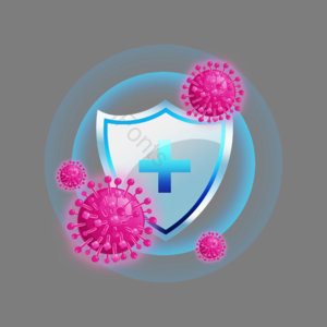 光效 coronavirus 2019-ncov covid-19 禁止入侵 保护盾 渐变 蓝色系