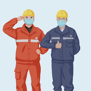 工人 钢盔侠 乐观的 不怕危险 简单的 积极 施工剪贴画 团队剪贴画