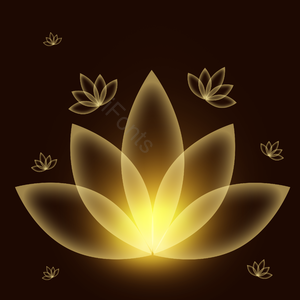 发光效率 莲花 发光的 卫塞克 花 幻想 补偿 威萨克