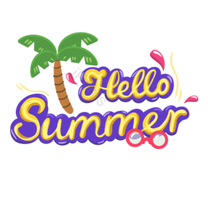椰树 椰汁 hello summer 夏天 你好 黄色 蓝色
