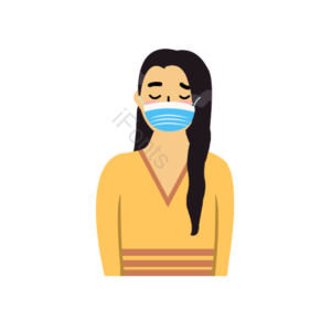 女人 女性 白领 工作 工程师 上班 扁平化人物 人物