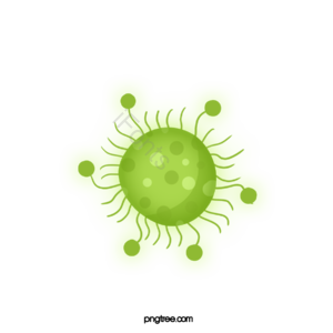 病毒 病菌 细菌 卡通病毒 手绘病毒 细胞 生物