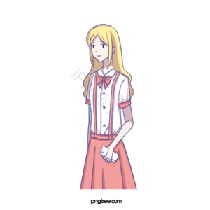 女孩 女人 长发女孩 美丽 可爱 裙子 女生 小女孩