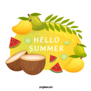 夏 夏天 夏令 夏季 水果 西瓜 柠檬 芒果