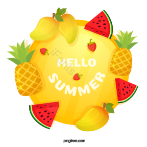 夏 夏天 夏令 夏季 水果 菠萝 西瓜 芒果