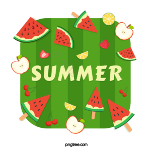 夏 夏天 夏令 夏季 水果 西瓜 苹果 草莓