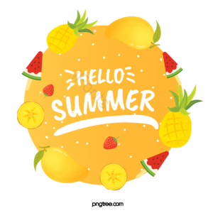 夏 夏天 夏令 夏季 水果 菠萝 芒果 冰淇淋