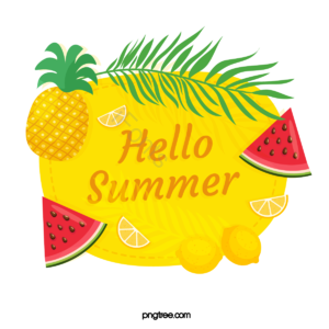 夏 夏天 夏令 夏季 水果 菠萝 西瓜 柠檬