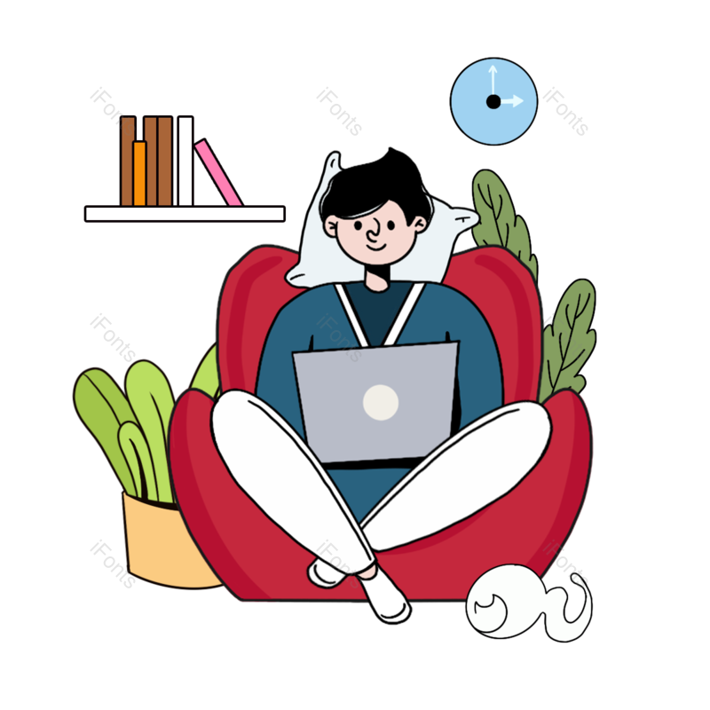 动画片图片,商务元素,工作PNG,植物免抠素材