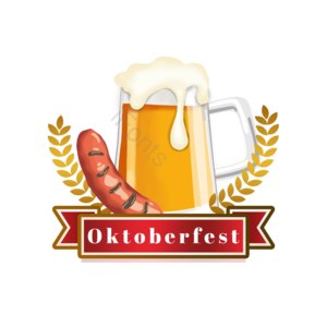 德国 美食 啤酒节 文化 oktoberfest 卡通 手绘 狂欢