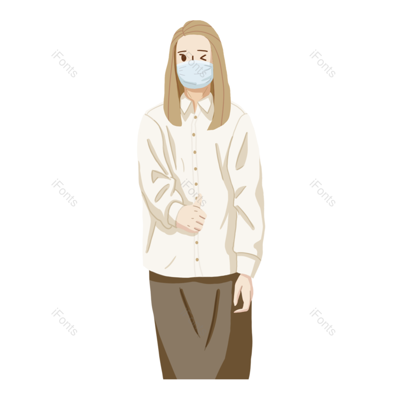 工程师图片,女人元素,人物PNG,上班免抠素材