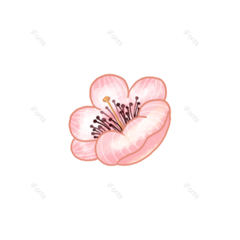 玫瑰图片,黄色花朵元素,花朵PNG,手绘花朵免抠素材