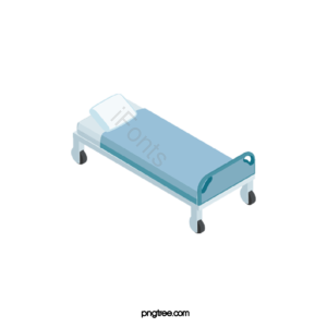 医疗护理 床 蓝色 医药科学 病人 生病 健康