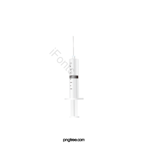 针管插画 黄色药水 注射器 刻度 医用 医院 打针 针头