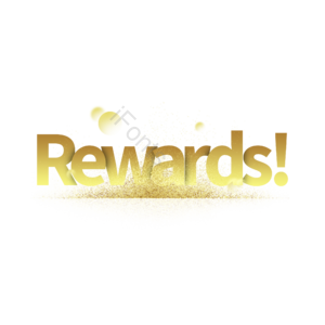 金色 rewards 短句 文案 比赛 卡通 抽象 成功