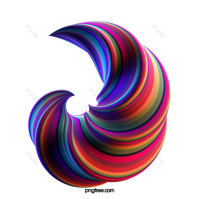 形状图片,立体元素,蓝色PNG,抽象免抠素材