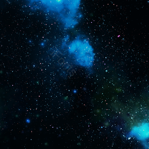 星际云 神秘 渐变色 宇宙 夜晚 天空 繁星 现实风