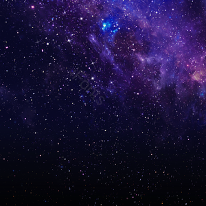 渐变色 星际云 星空星河星球 宇宙 夜晚 天空 繁星 紫色