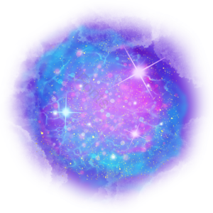 发光效率 星空星河星球 星系 宇宙 烟雾烟气 繁星 闪烁 蓝紫色