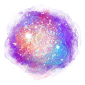 星空星河星球 发光效率 烟雾烟气 宇宙 水彩 星系 蓝紫色 星星背景