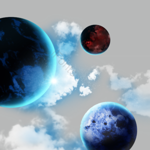 的梦 光点灯光光效 星球 天体 太阳系 粒子 多彩光效 星空星河星球