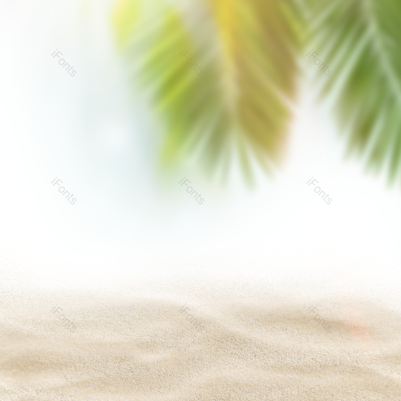 海边图片,沙滩元素,阳光PNG,颗粒免抠素材
