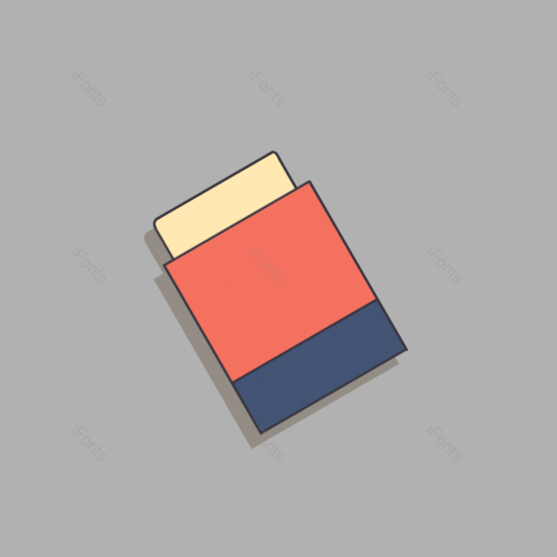 绘画工具图片,蓝色元素,红色PNG,免抠素材