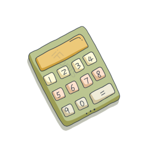 办公用品 卡通文具 学习用具 学生用品 计算器 计算机 学习 文具
